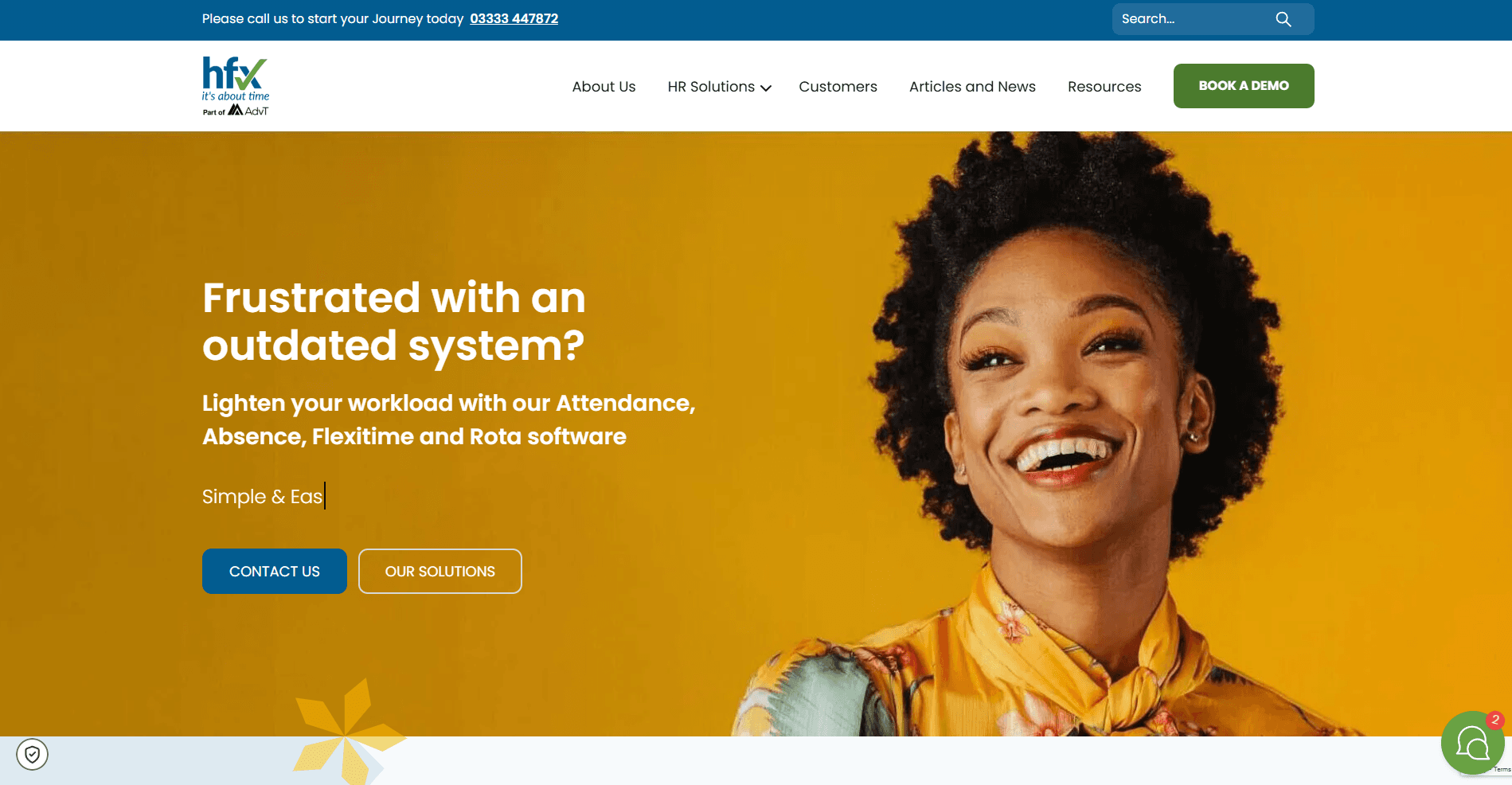 Legacy website screenshot for HFX Ltd.